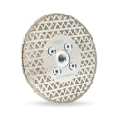 BGTEC Diamond Cutting Grinding Discs Electroplated Double Side Diamond Blade for Granite Marble Procelain Ceramic Tile Quartz