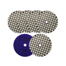 BGTEC 4 Inch Dry Diamond Polishing Pads Set, Pads Kit Grit 30 to Grit 3000 for Granite Marble Stone Quartz Tiles Concrete Floor Edges Countertop Polishing