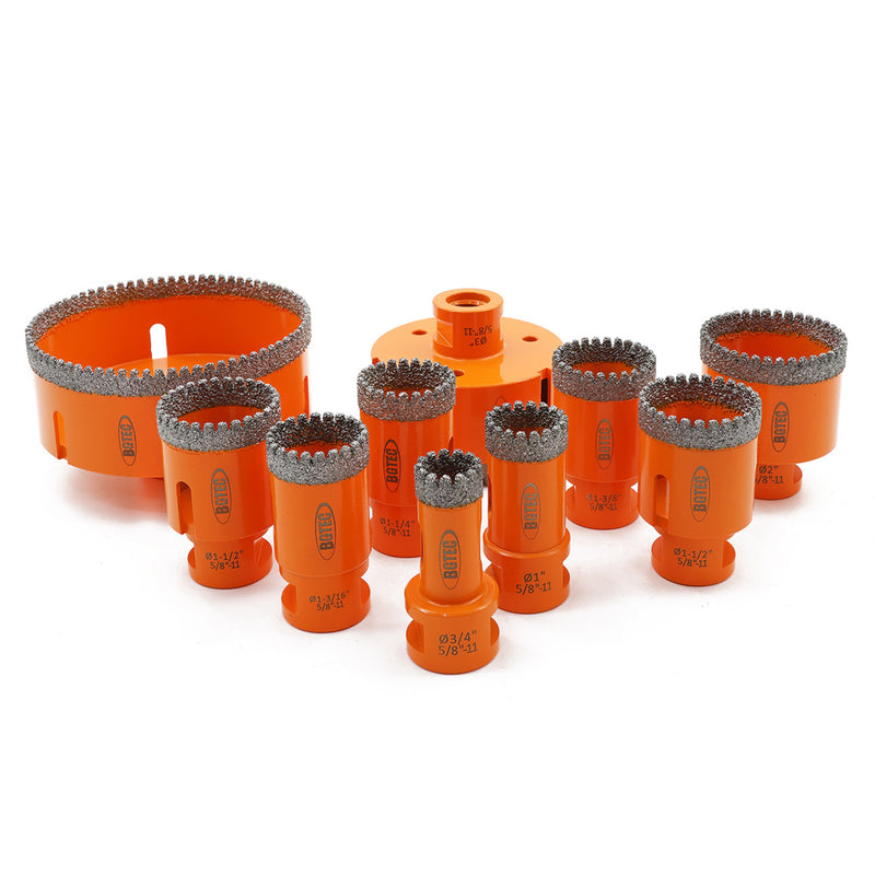 Diamond Drilling Core Bits 19-102mm 5/8-11 Thread For Porcelain Tile Hole Saw