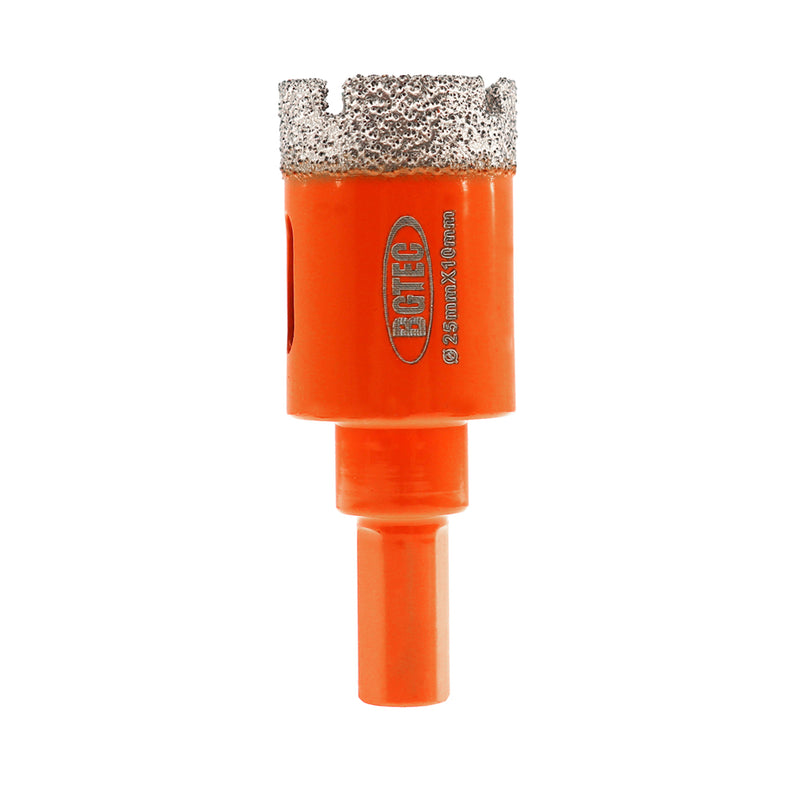 BGTEC Diamond Triangle Shank Drill Core Bits for Tile Ceramic Marble Masonry Brick Granite Dia 6-65mm