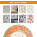 BGTEC Electroplated Single Side Coated Diamond Blade with 5/8-11 or M14 Flange for Granite Marble Size 4''/4.5''/5''/7''/9'