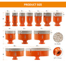 Diamond Core Bit 1pcs 20-125mm Porcelain Tile Ceramic Marble Granite Vacuum Brazed Drilling Bit 5/8-11 Thread