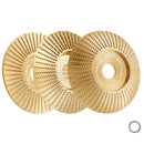 3pcs 4" 5" Wood Caving Disc Grinding Wheel Angle Grinder Sanding Disc Polishing for Wood