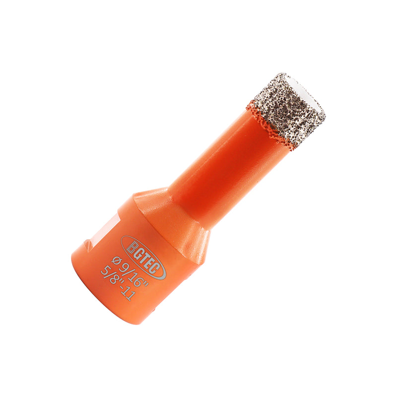 BGTEC Diamond Core Drill Bits Dia 6/8/10/12/14/16mm with 5/8-11 Thread for Porcelain Tile Granite Marble Stone Masonry