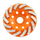 BGTEC Diamond Grinding Wheel for Concrete Marble Brick Stone Granite Bore 22.23mm