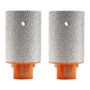 BGTEC Diamond Finger Milling Bits 1/2pcs 10/15/20/25/30/35mm M14 or 5/8-11 Enlarging Shaping Trimming in Tile Porcelain Ceramic Granite Marble