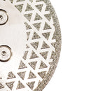 BGTEC Diamond Cutting Grinding Discs Electroplated Double Side Diamond Blade for Granite Marble Procelain Ceramic Tile Quartz