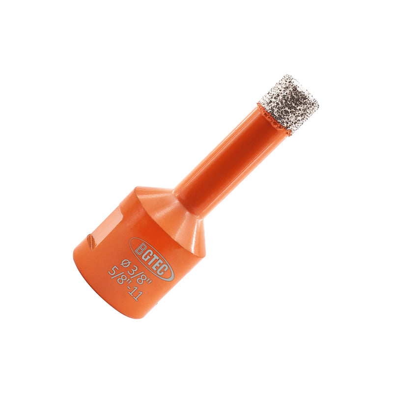 BGTEC Diamond Core Drill Bits Dia 6/8/10/12/14/16mm with 5/8-11 Thread for Porcelain Tile Granite Marble Stone Masonry