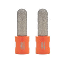 BGTEC Vacuum Brazed Diamond Finger Bits with 5/8-11 or M14 Thread Enlarge Shape Round Bevel Existing Holes Dia 10/15/20/25/30/35mm