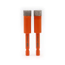 BGTEC Dry Diamond Drill Bits with Quick Change Hex Shank for Granite Porcelain Tile Ceramic Marble Dia 6/8/10/12/14mm