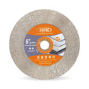 BGTEC Diamond Cutting Grinding Saw Blade Double-sided Triangle Dia 115/125mm Marble Granite Ceramic Tile Cutting Disc