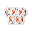 BGTEC Vacuum Brazed Carbide Cut-Off Wheel Blade for Wood Board Gypsum Board Rubber Pipe Plastic Dia 3''/4''/4.5''/5''