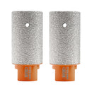 BGTEC Diamond Finger Milling Bits 1/2pcs 10/15/20/25/30/35mm M14 or 5/8-11 Enlarging Shaping Trimming in Tile Porcelain Ceramic Granite Marble