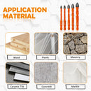 BGTEC 5pcs/set or 10pcs/set Cross Carbide Drill Bit Set Quick-fit Shank for Wood Plastic PVC Masonry Concrete