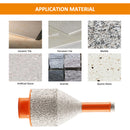 BGTEC Diamond Drilling Chamfering Milling Finger Bit 1/2pcs Ceramic Porcelain Marble Vacuum Brazed Hole Saw M14 or 5/8-11