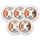 BGTEC Wood Cutting Disc 1/2/3/5/10pcs 85mm 3-3/8'' Wood Board PVC Plastic Rubber Pipe Vacuum Brazed Saw Blades