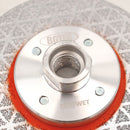 BGTEC Double Sided Vacuum Brazed Diamond Cutting and Grinding Disc 4''/4.5''/5'' with M14 Thread for Porcelain Tiles Granite Marble Concrete