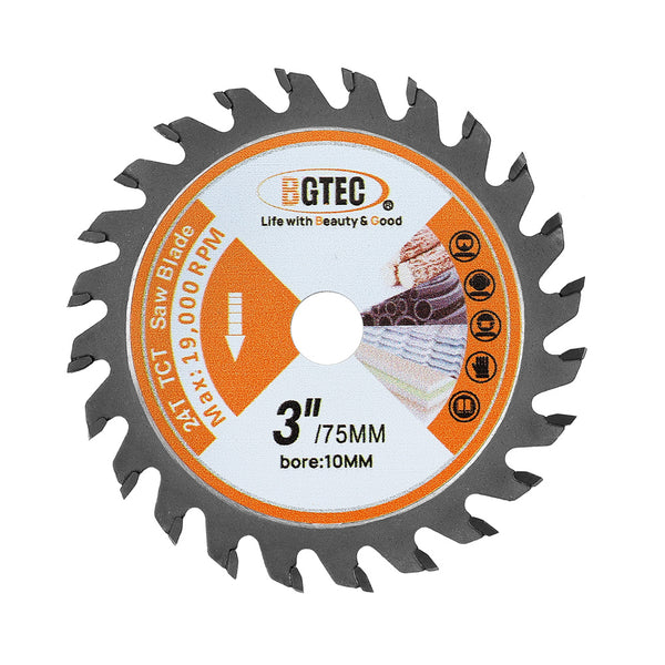 3''TCT Saw Blade Carbide Cutting of Wood Plastics PVC