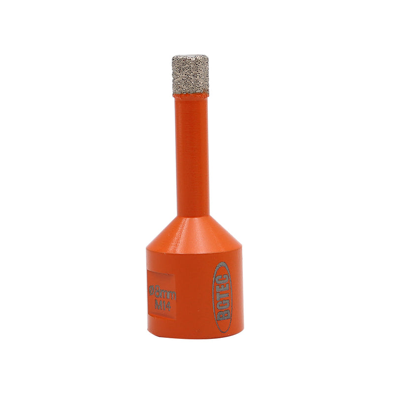 BGTEC Dry Diamond Core Drill Bits with 5/8-11 or M14 Thread for Porcelain Tile Granite Marble Stone Masonry 6mm to 100mm