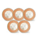 BGTEC Electroplated Single Side Coated Diamond Blade with 5/8-11 or M14 Flange for Granite Marble Size 4''/4.5''/5''/7''/9'