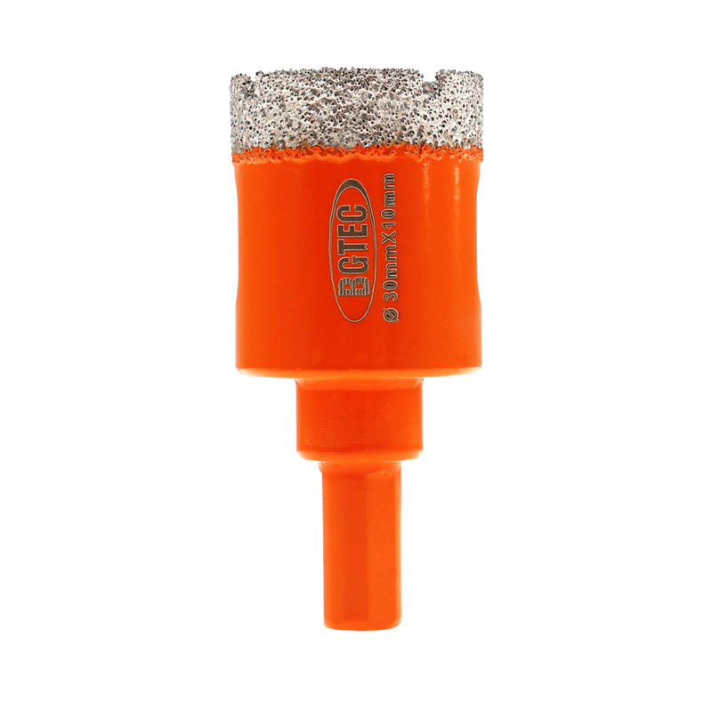 BGTEC Diamond Triangle Shank Drill Core Bits for Tile Ceramic Marble Masonry Brick Granite Dia 6-65mm