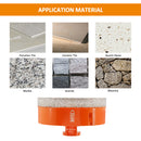 BGTEC Diamond Drilling Core Bits 1pc Dia 110mm Granite Marble Porcelain Ceramic Vacuum Brazed Hole Saw M14 Thread