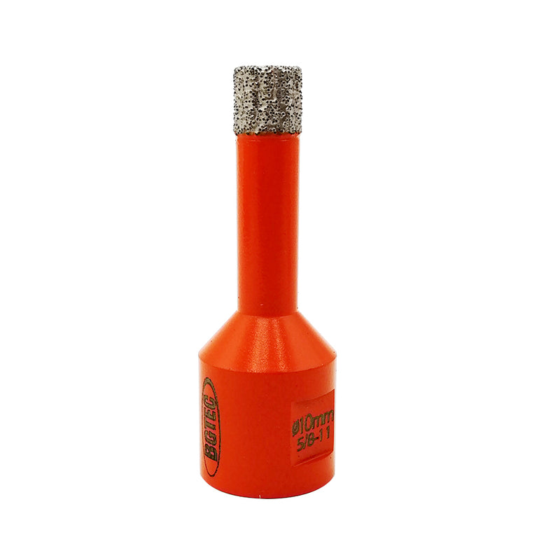 BGTEC Dry Diamond Core Drill Bits with 5/8-11 or M14 Thread for Porcelain Tile Granite Marble Stone Masonry 6mm to 100mm