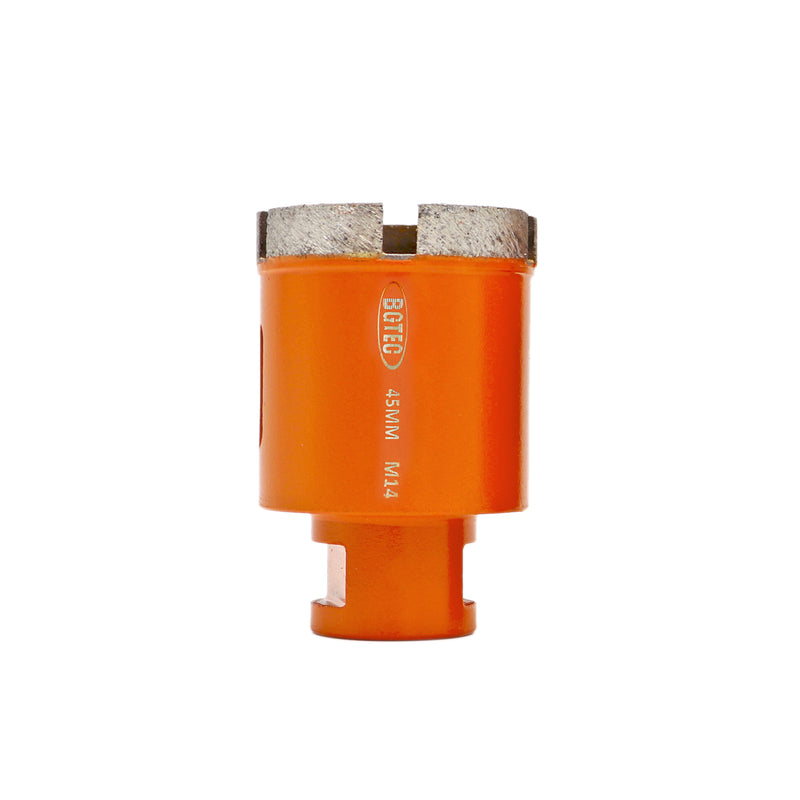 BGTEC Diamond wet Drilling Core Bits with M14 Thread for Marble Granite Artificial Stone Ceramic Tile Dia 20mm to 75mm