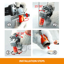 BGTEC Dry Diamond Core Drill Bits with 5/8-11 or M14 Thread for Porcelain Tile Granite Marble Stone Masonry 6mm to 100mm