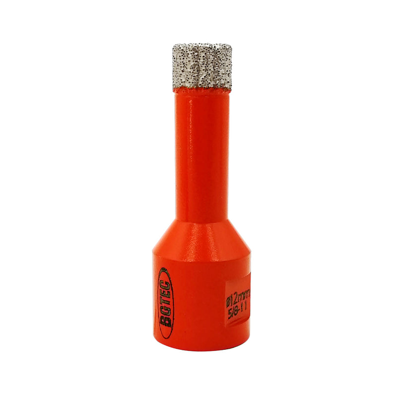 BGTEC Dry Diamond Core Drill Bits with 5/8-11 or M14 Thread for Porcelain Tile Granite Marble Stone Masonry 6mm to 100mm