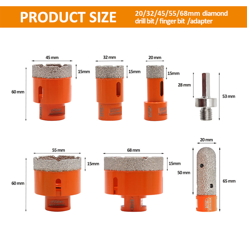 15mm diamond deals core drill bit