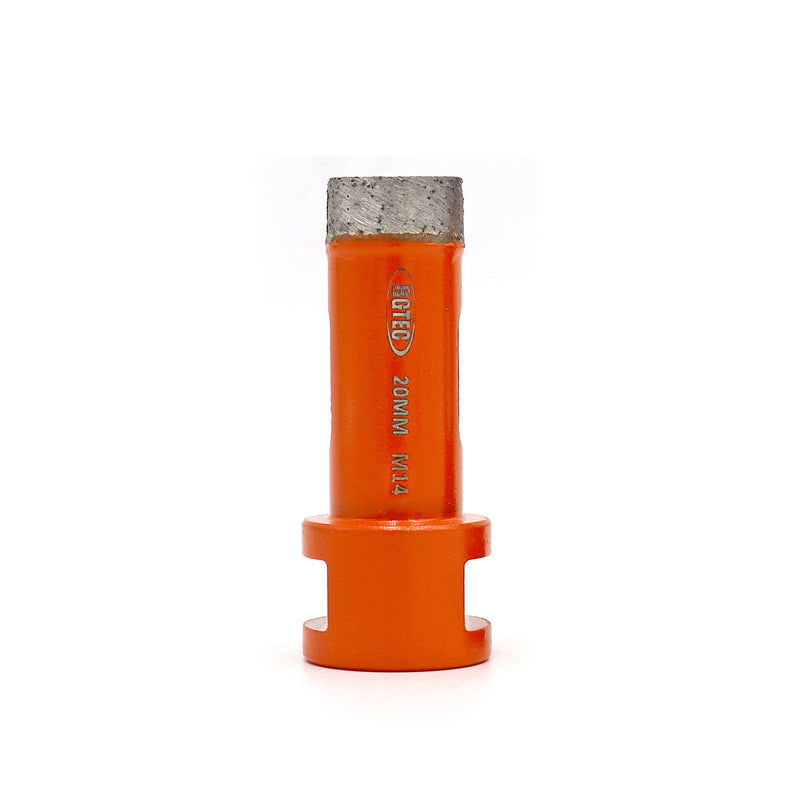 BGTEC Diamond wet Drilling Core Bits with M14 Thread for Marble Granite Artificial Stone Ceramic Tile Dia 20mm to 75mm