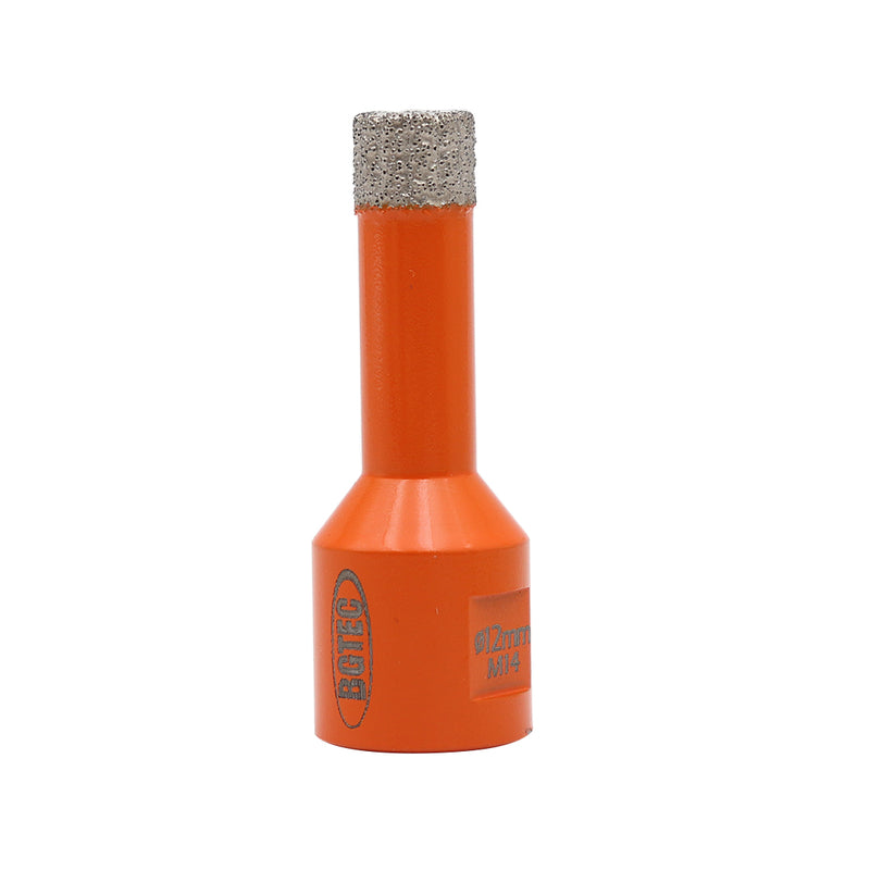 BGTEC Diamond Core Drill Bits with M14 Thread for Porcelain Tile Granite Marble Stone Masonry Dia 6/8/10/12/14/16mm