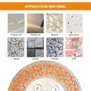 BGTEC Electroplated Single Side Coated Diamond Blade with 5/8-11 or M14 Flange for Granite Marble Size 4''/4.5''/5''/7''/9'