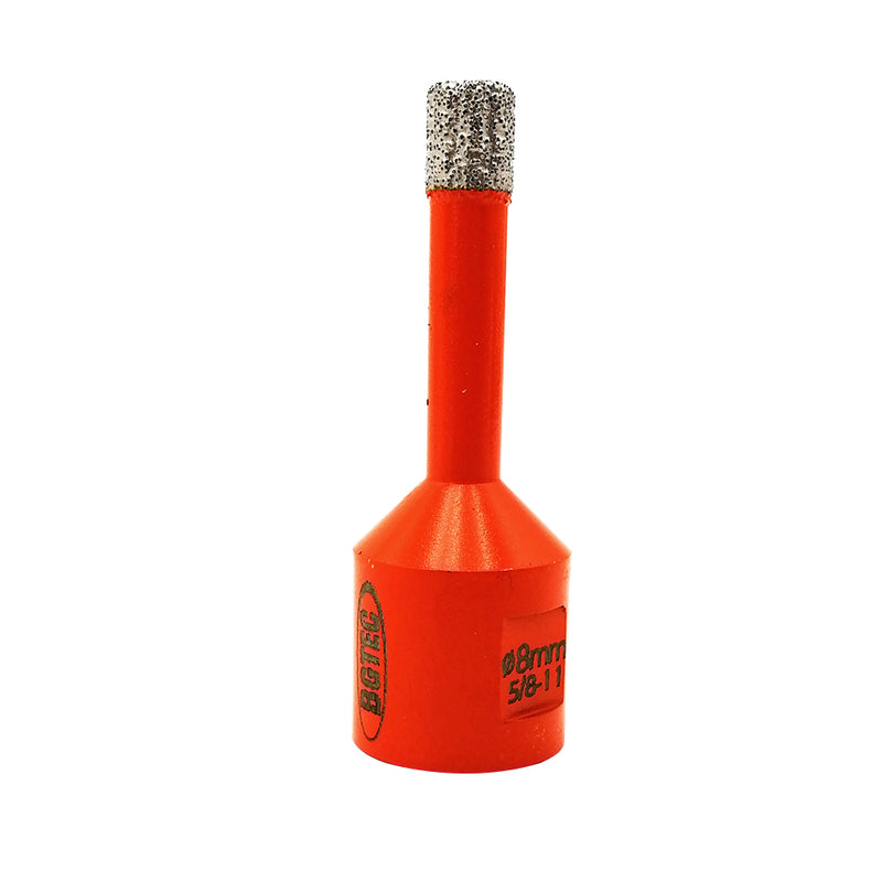 BGTEC Dry Diamond Core Drill Bits with 5/8-11 or M14 Thread for Porcelain Tile Granite Marble Stone Masonry 6mm to 100mm