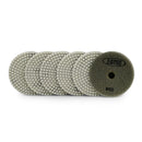 BGTEC 4 Inch Wet Diamond Polishing Pads Set for Granite Marble Stone Quartz Tiles
