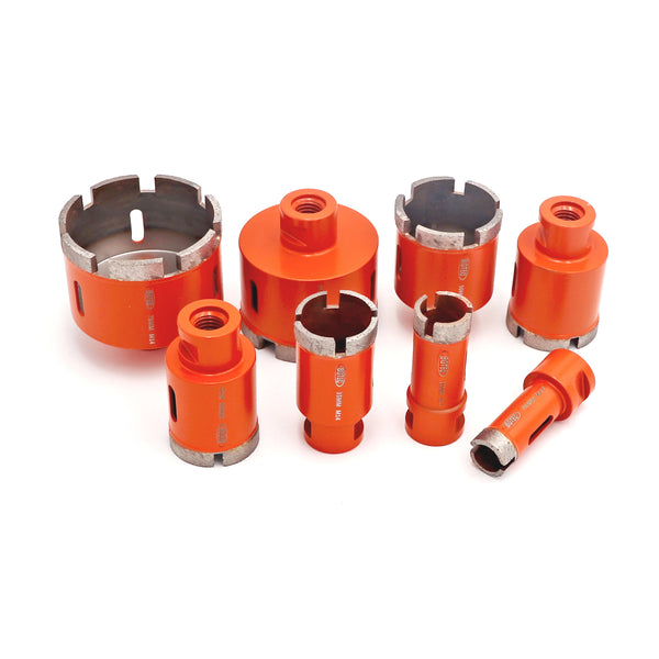 BGTEC Diamond wet Drilling Core Bits with M14 Thread for Marble Granite Artificial Stone Ceramic Tile Dia 20mm to 75mm