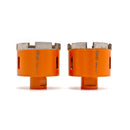 BGTEC Diamond wet Drilling Core Bits with M14 Thread for Marble Granite Artificial Stone Ceramic Tile Dia 20mm to 75mm
