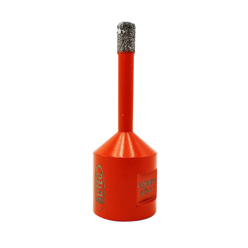 BGTEC Dry Diamond Core Drill Bits with 5/8-11 or M14 Thread for Porcelain Tile Granite Marble Stone Masonry 6mm to 100mm