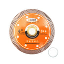 BGTEC Superthin Mesh Rim Diamond Cutting Disc 4''/4.5''/5'' for Ceramic Porcelain Marble Granite Tile